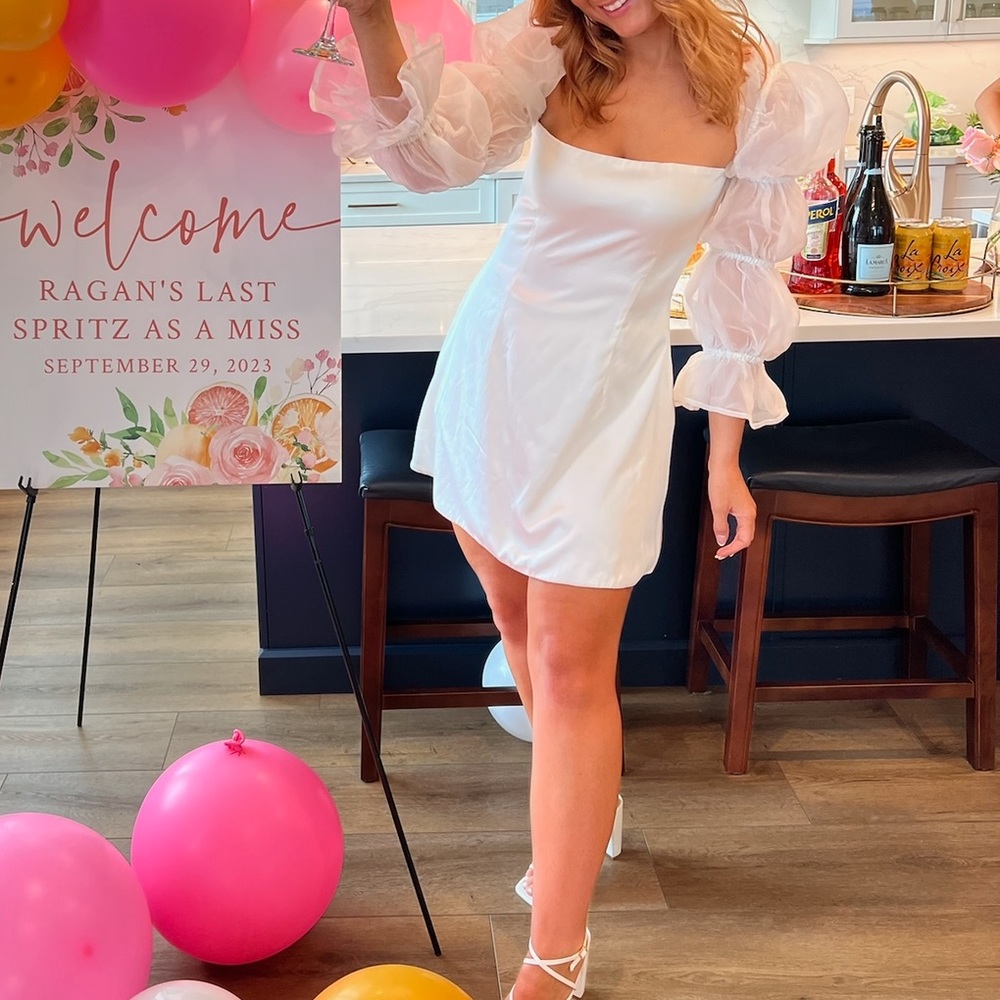 Lurelly cloud silk dress